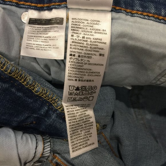 LEVIS 550 Relaxed 36 x 30 Stretch Men's Jeans Loose through the Thigh - Picture 6 of 6